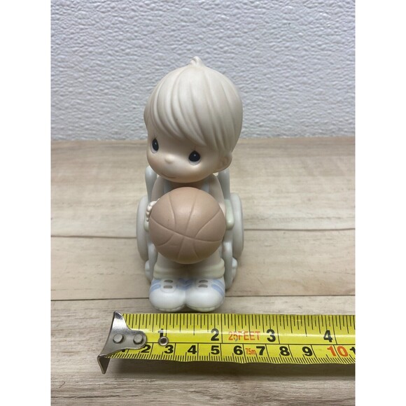 Vtg 1996 Enesco Precious Moments Give Ability A Chance Porcelain Figurine - Picture 7 of 12